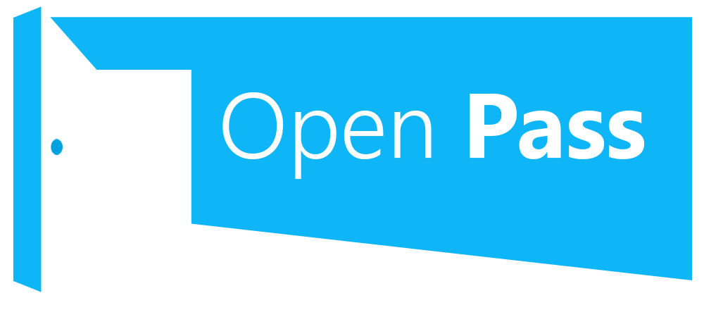 open pass logo